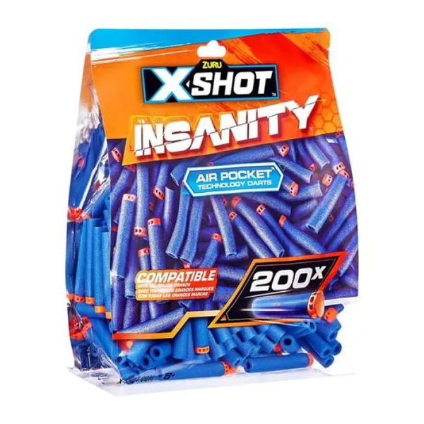 X-shot insanity refill darts foilbag