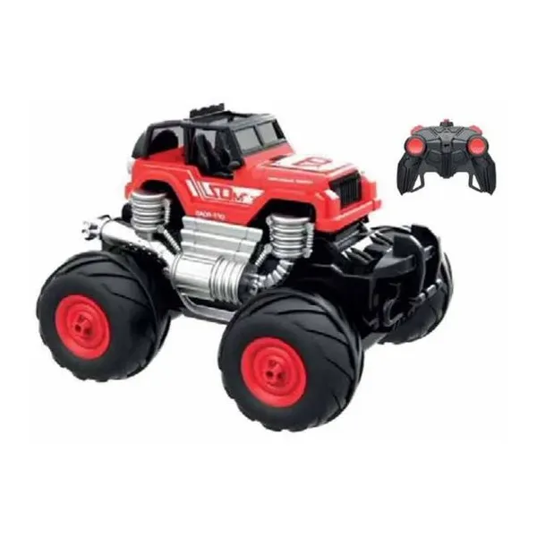 Radio control wrangler anfibio, con ruedas inflables.