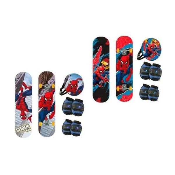Super set skate Spiderman 70x20 cm