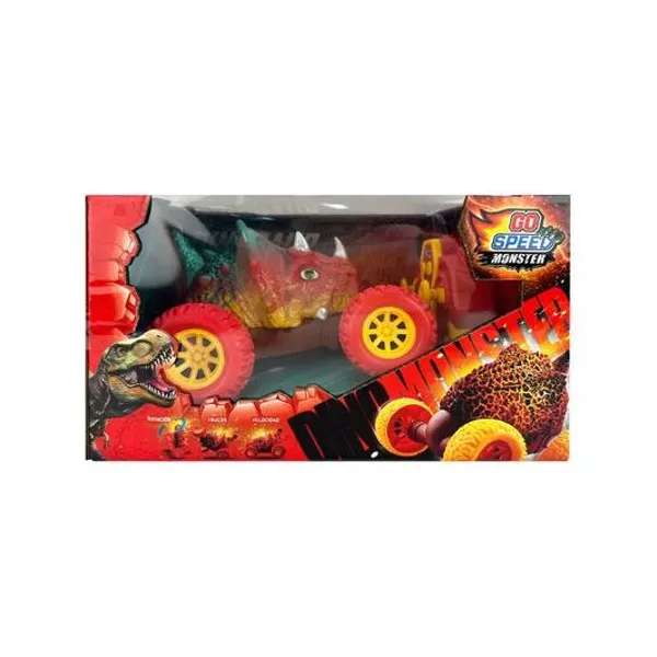 Auto twister dino a radio control con luz en caja 22x12.5x14 cm