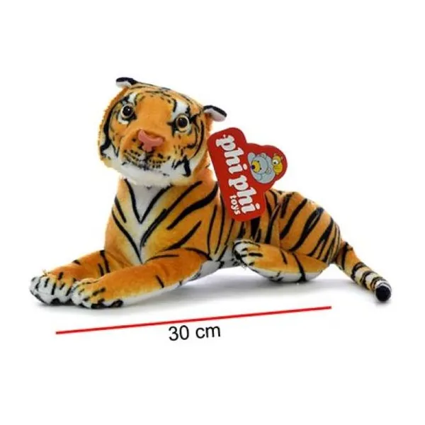 Tigre echado 30 cm