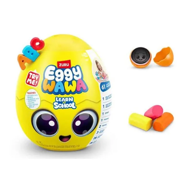 Eggy wawa - huevo sorpresa 25 cm - learn at school
