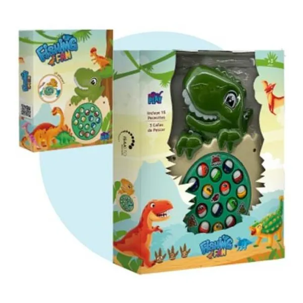Pescamagic dinosaurio - 15 piezas -