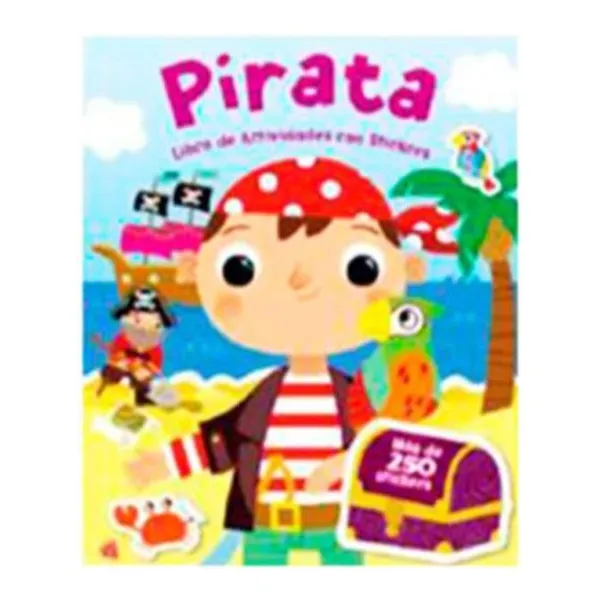 A jugar con stickers - piratas