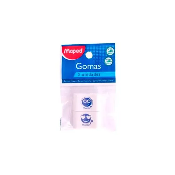 Goma de borrar soft essentials x2 en bolsa Maped