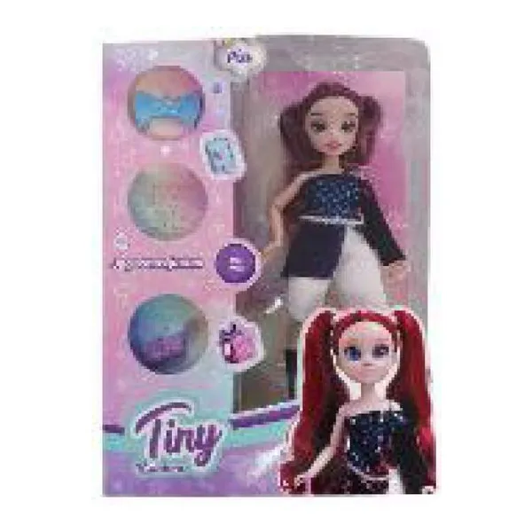 Muñeca Tiny rainbow con accesorios sorpresa 26 cm