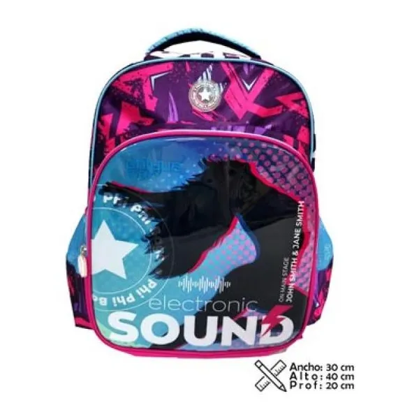 Mochila sound 16 pulgadas