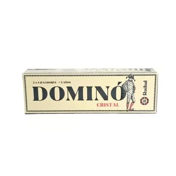 Juego de mesa ruibal domino cristal