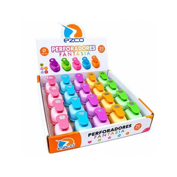 Perforador/sacabocado fantasia style 18 cm x1 modelos surtidos Ezco