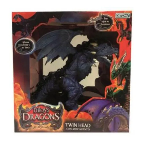 Dragons twin head