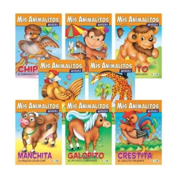 Mis animalitos mayúscula - surtido