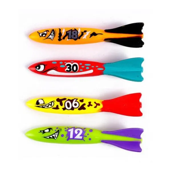 Juego buceo torpedos. x4 u