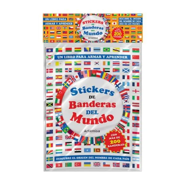 Stickers de banderas del mundo