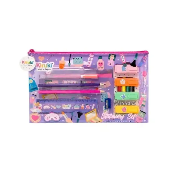 Set de papeleria kiruki make up