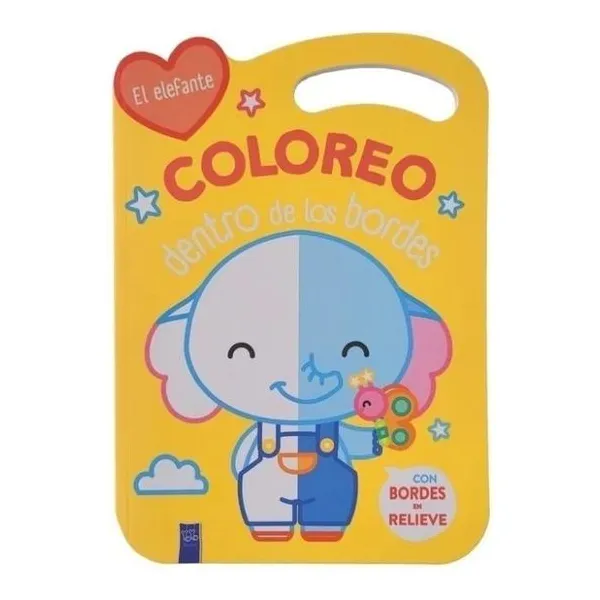 Coloreo dentro de los bordes: el elefante