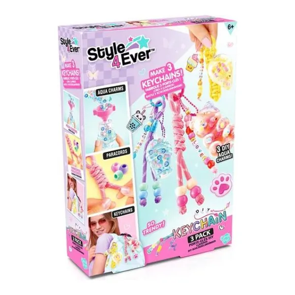 Style 4 ever key chain - pack de 3 llaveros 25 cm - "key chain