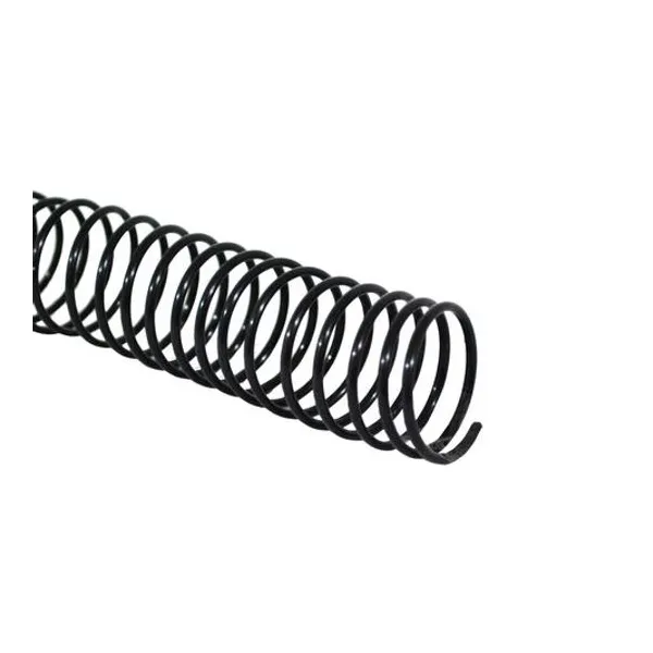 Espiral 29 mm negro bolsa x20 unidades