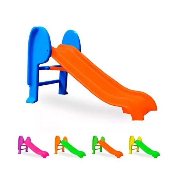 Tobogan 2 escalones plegable plástico 68x115x48 cm (aproximadamente) colores surtidos garden toys
