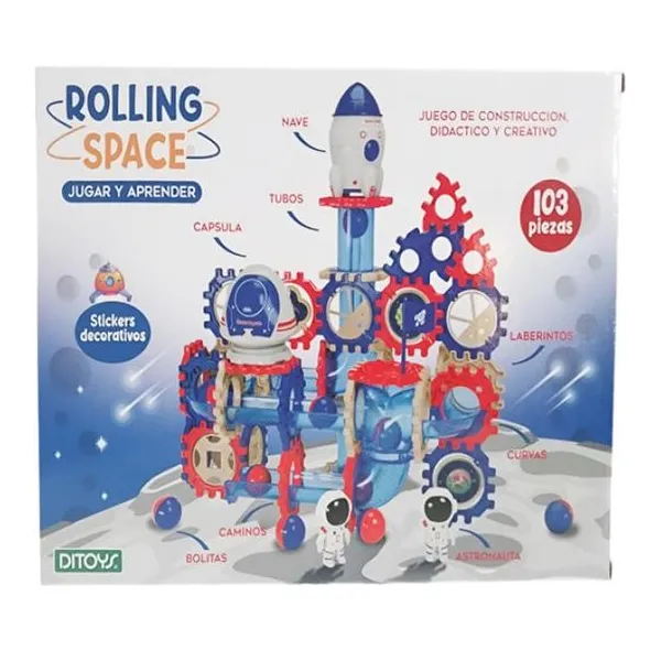 Rolling space 103 pzas