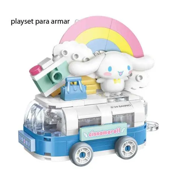 Hello kitty - carrito de verano 18 cm "cinnamoroll- viaje de ocio