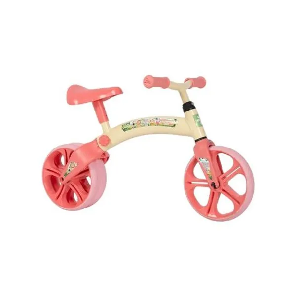 Andarin patacleta balance safari baby beige y rosa guayaba verden