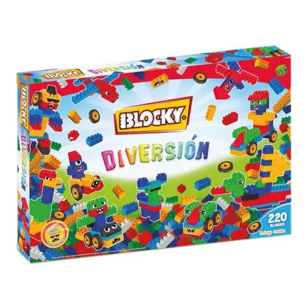 Blocky diversión 220 piezas
