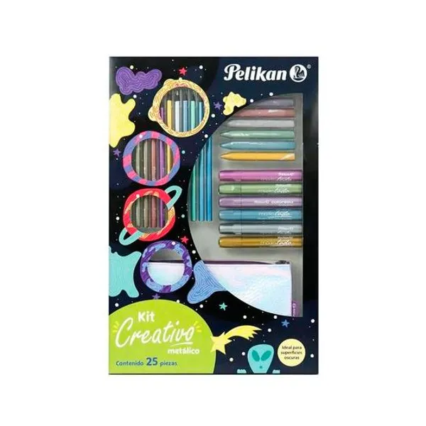 Set de Arte creativo metálico caja x25 Pelikan l85730007