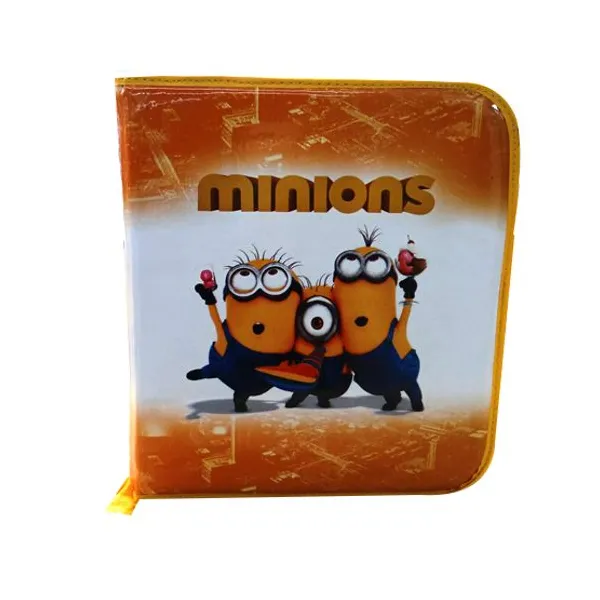 Carpeta escolar cyb con cierre pvc minions
