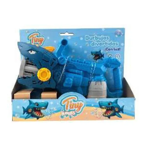 Burbujero tiburon Tiny a pilas colores surtidos 25 20 cm