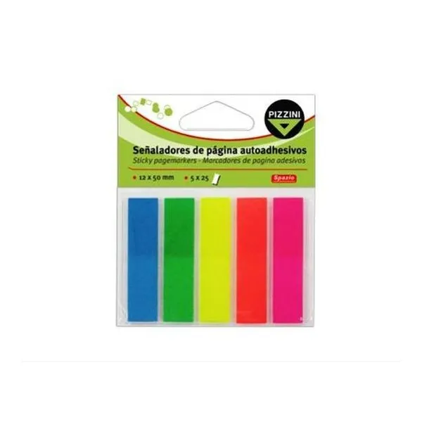 Señalador de página autoadhesivo fluor Pizzini - n