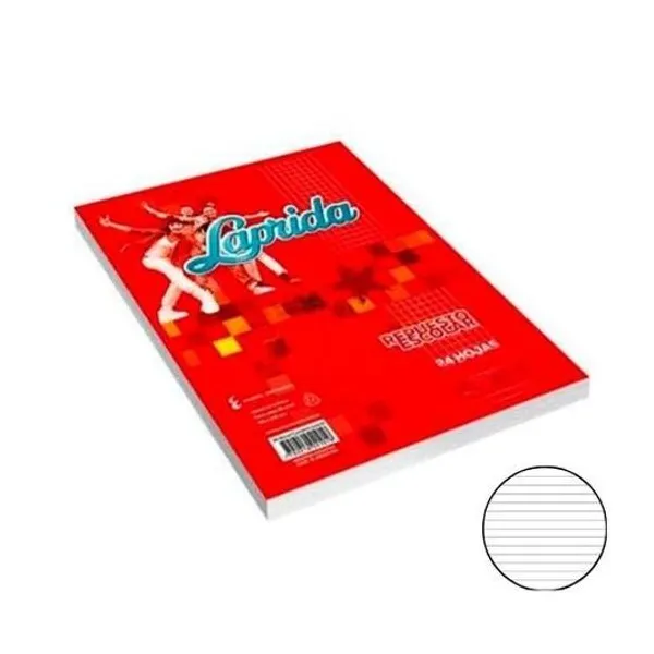 Repuesto carta rayado 24h Laprida