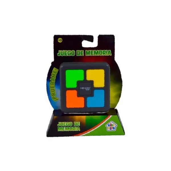 Juego de memoria con luiz y sonido a pila 6x6 cm