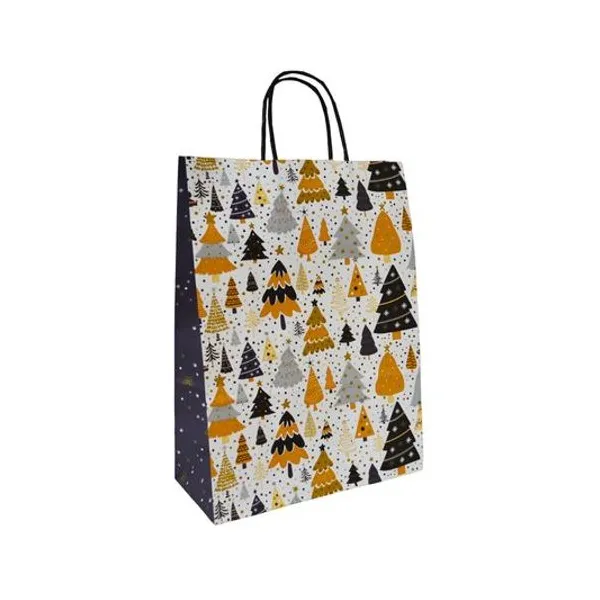 Bolsa zafiro navidad deluxe 22x10x30 cm x unidad