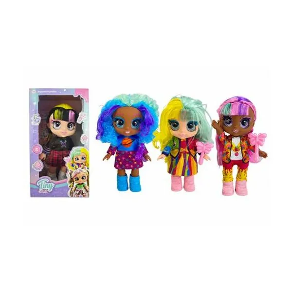 Muñeca Tiny sweet con sonido 30 cm en caja 18x33 cm x1 modelos surtidos