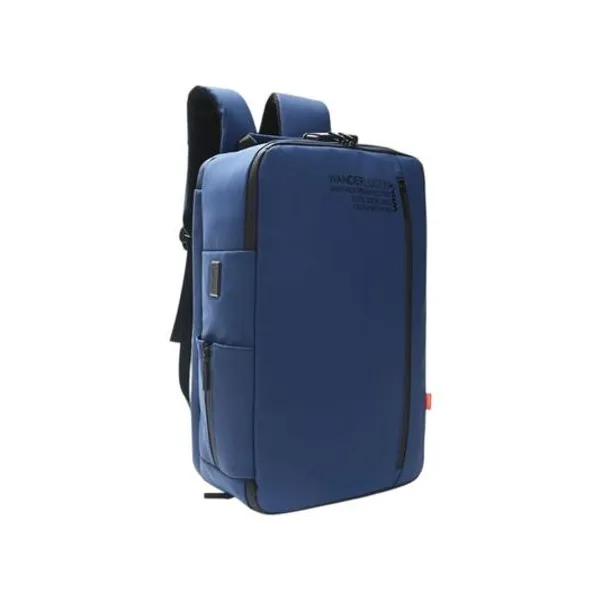 Mochila 18" espalda portanotebook travel azul wanderlust