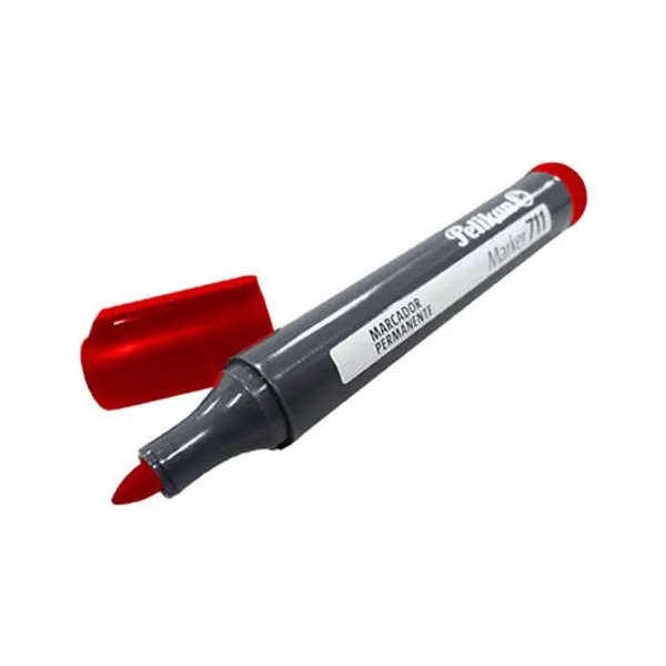 Marcador Pelikan 711 permanente para red.rojo