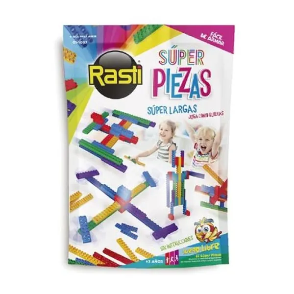 Super piezas Rasti 35 pz en doypack