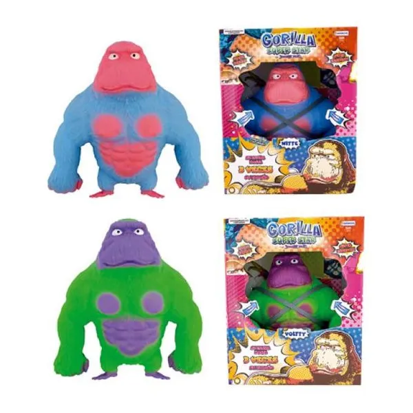 Stretchapalz gorilla super star 24 cm, monstruos estirables super pesados 3 kg!