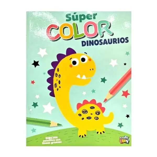 Súper color dinosaurios