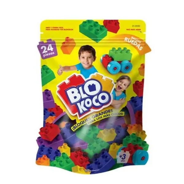 Blokoco - doypack 24 piezas