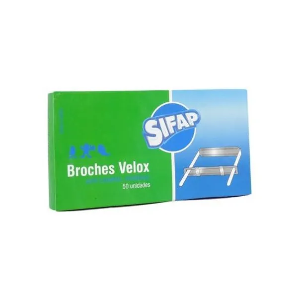 Broche nepaco metal caja x50 unidades Sifap