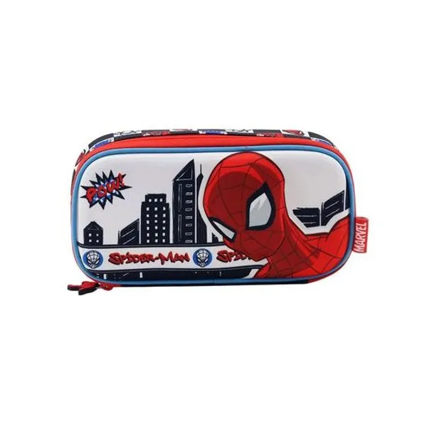 Cartuchera 1 piso Spiderman 3d 23x12x6 cm lsyd