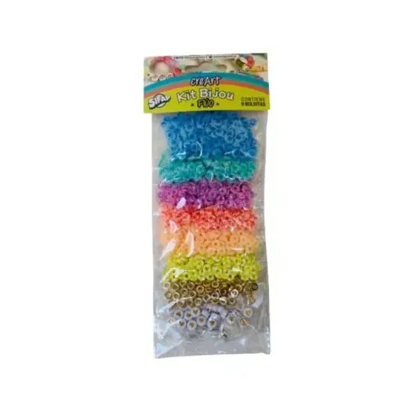 Kit bijou Sifap creart fluo x9 sobres