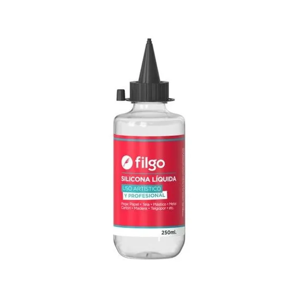 Silicona liquida 250cc x unidad Filgo - adsiliq250
