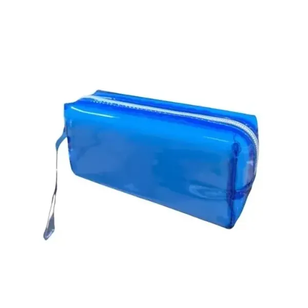 Canopla lty bags/asb pvc transparente color prisma con tira