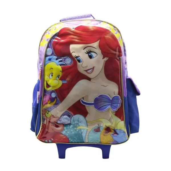 Mochila sirenita 18""/23,5 l. con carro