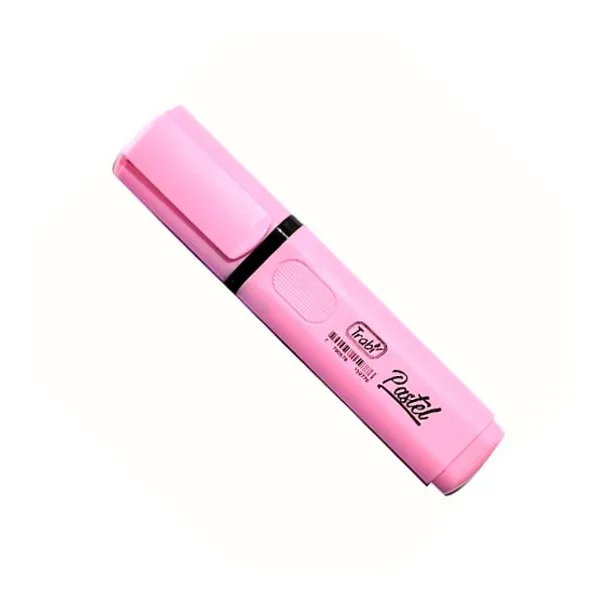 Resaltador trabi high texter pastel caja x10 unid.rosa