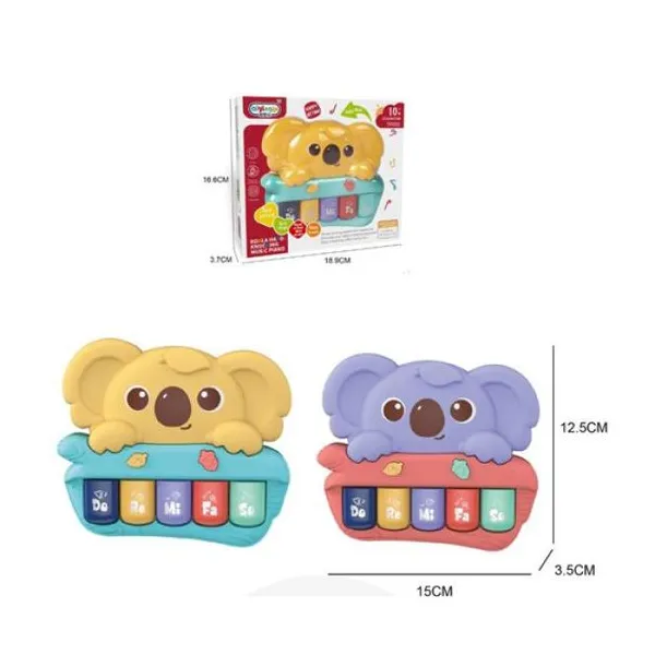 Didáctico mini piano osito koala musical