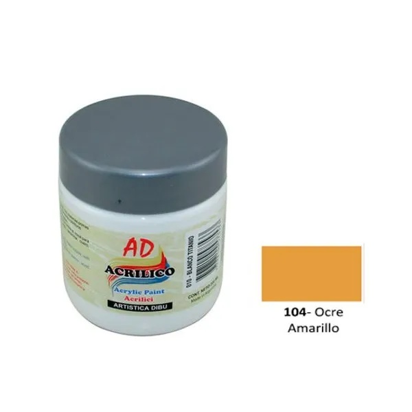 Acrílico ad decorat.200 ml104- ocre amarillo