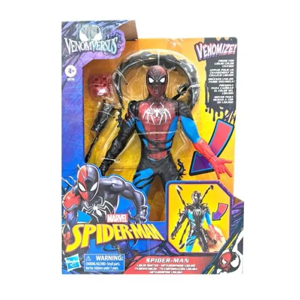 Hasbro Marvel spider-man - figura 27 cm articulado - venomversus spider-man-venom